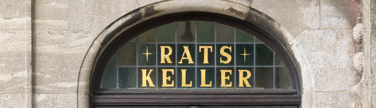 Ein guter Platz für Wein, der Bremer Ratskeller.