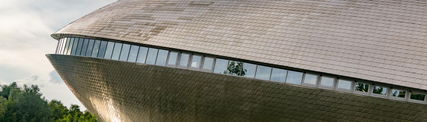 Das Universum Bremen sieht wie ein Wal aus.